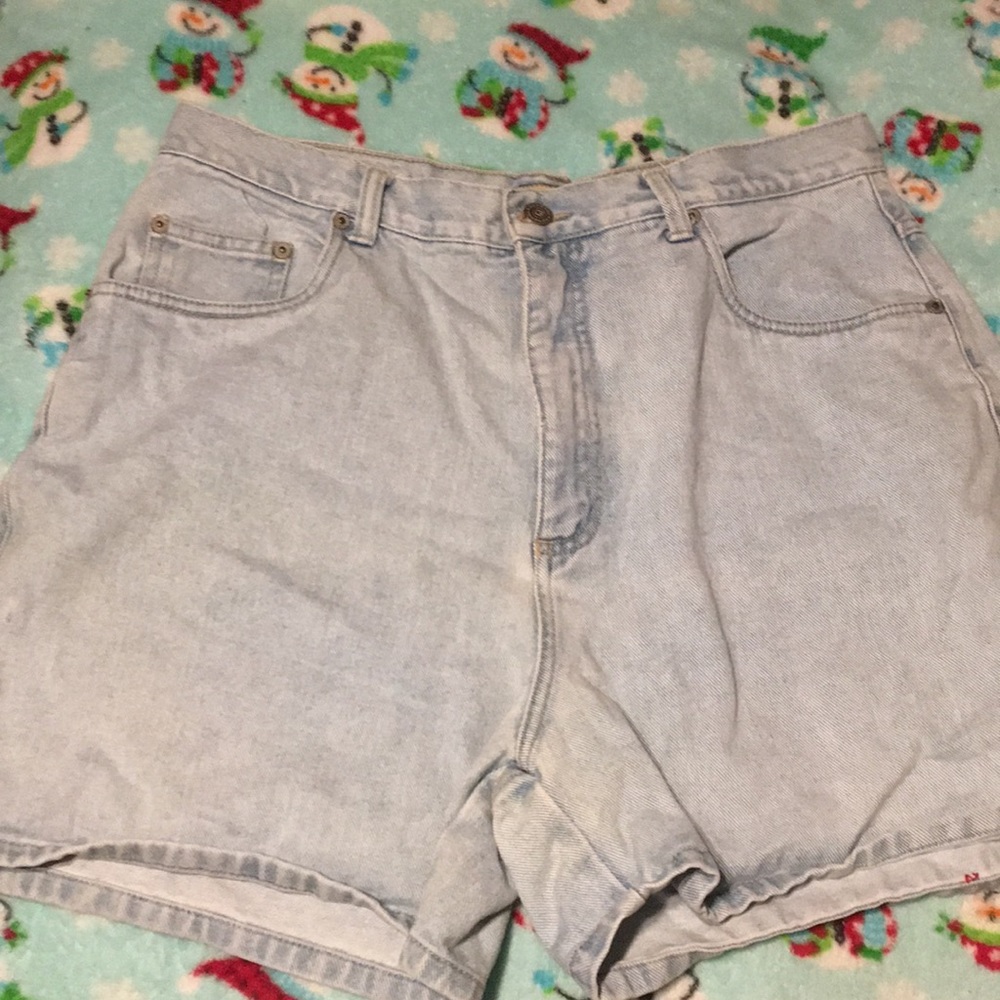 High waisted shorts